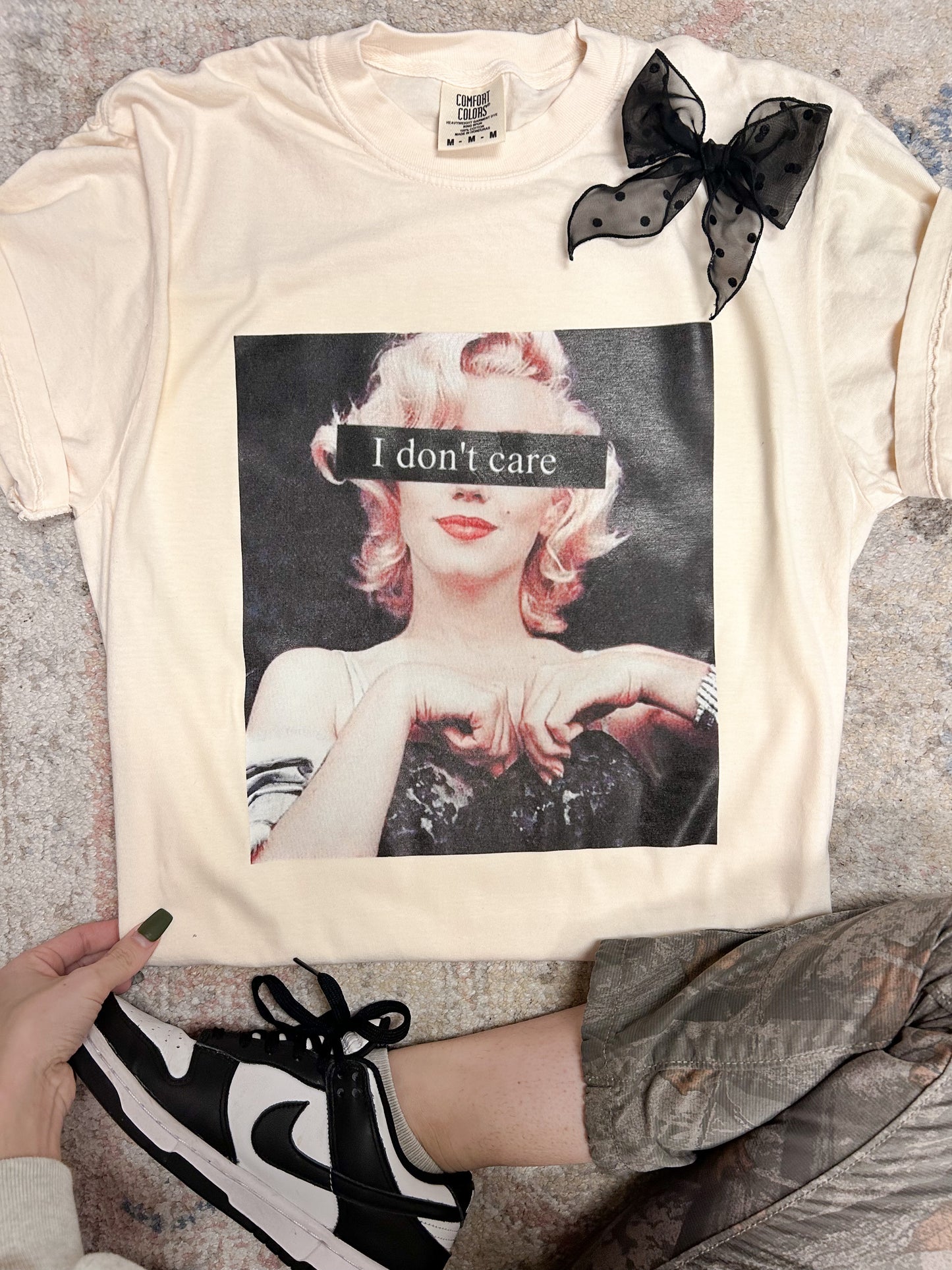 I Don’t Care Marilyn T-shirt